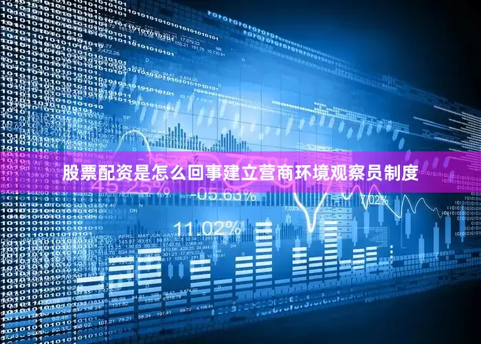股票配资是怎么回事建立营商环境观察员制度