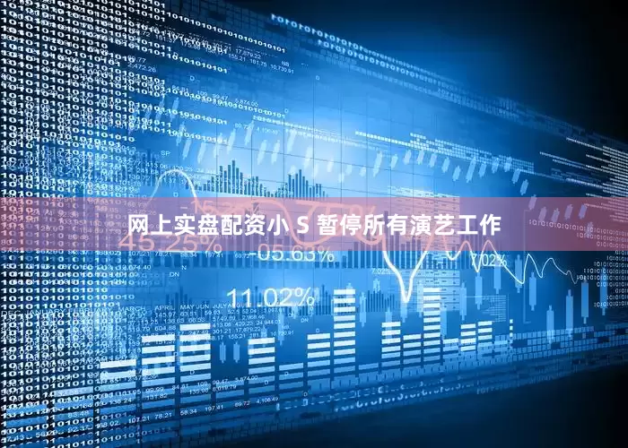 网上实盘配资小 S 暂停所有演艺工作